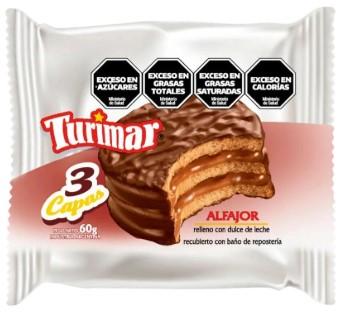 ALFAJOR TURIMAR TRIPLE NEGRO (CJA X 24)